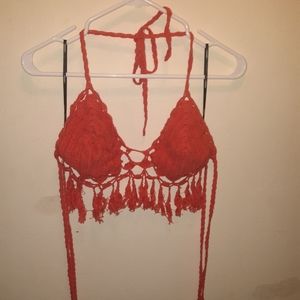 Crochet halter top Forever 21